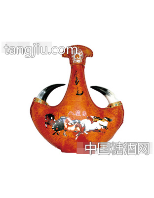 P02奶酒三斤八駿真牛角