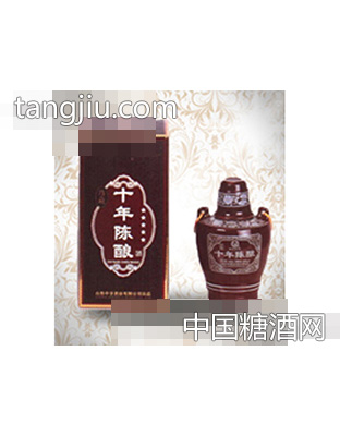 中孚酒十陳釀深紅盒裝