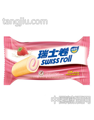 珠穆朗瑪瑞士卷(單枚裝)草莓味