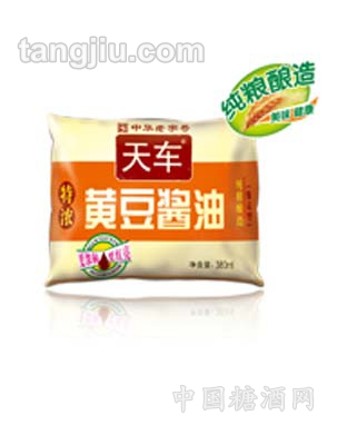 天車黃豆醬油(袋裝)