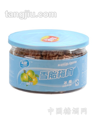 發吧-雪胎梅骨冰梅180g-橢圓瓶裝