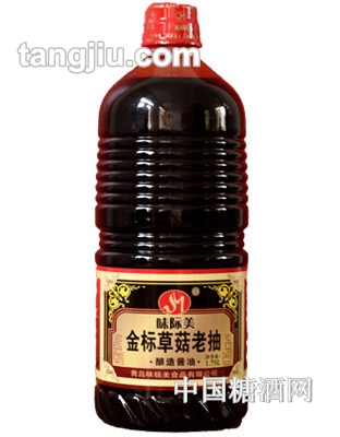1.75L金標草菇老抽