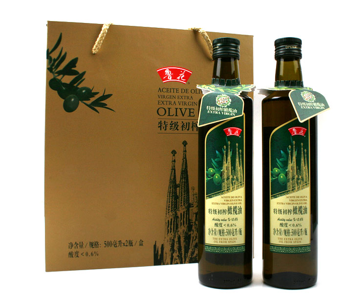 魯花 初榨橄欖油500ml 6桶/件 160元