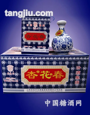 景德鎮青花瓶杏花春