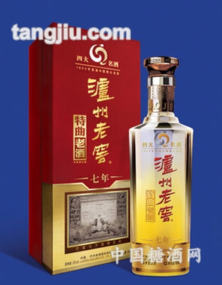 42°瀘州老窖特曲老酒7年