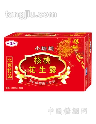 小聰聰核桃花生露240ml×16罐