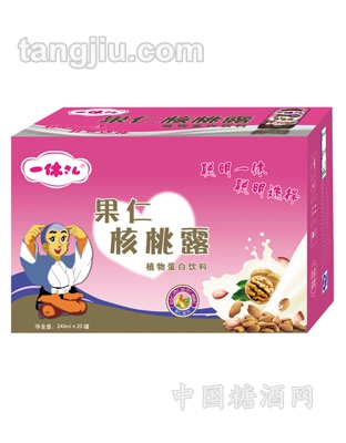一休果仁核桃露240ml×20罐