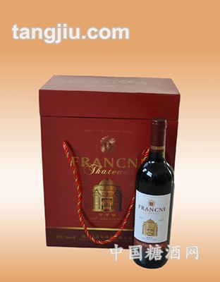 法郎妮·城堡美樂干紅葡萄酒(紅盒+瓶)