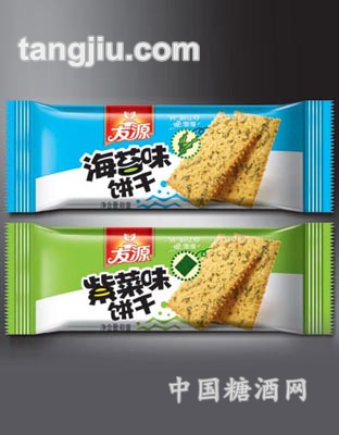 友源食品韌性餅藍綠色