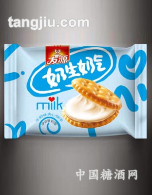 奶生奶氣夾心餅干