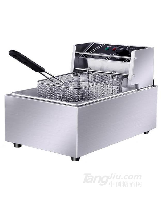 供應商用臺式單缸單篩電炸爐加工設(shè)備