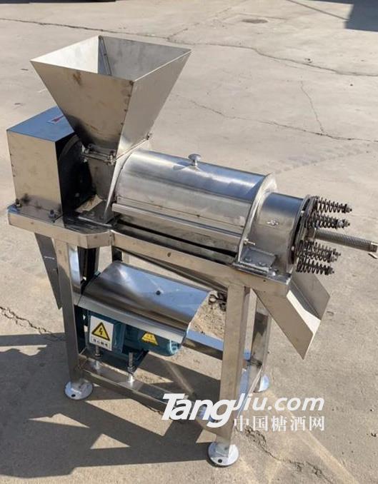 供應蔬菜螺旋榨汁機專業加工設備