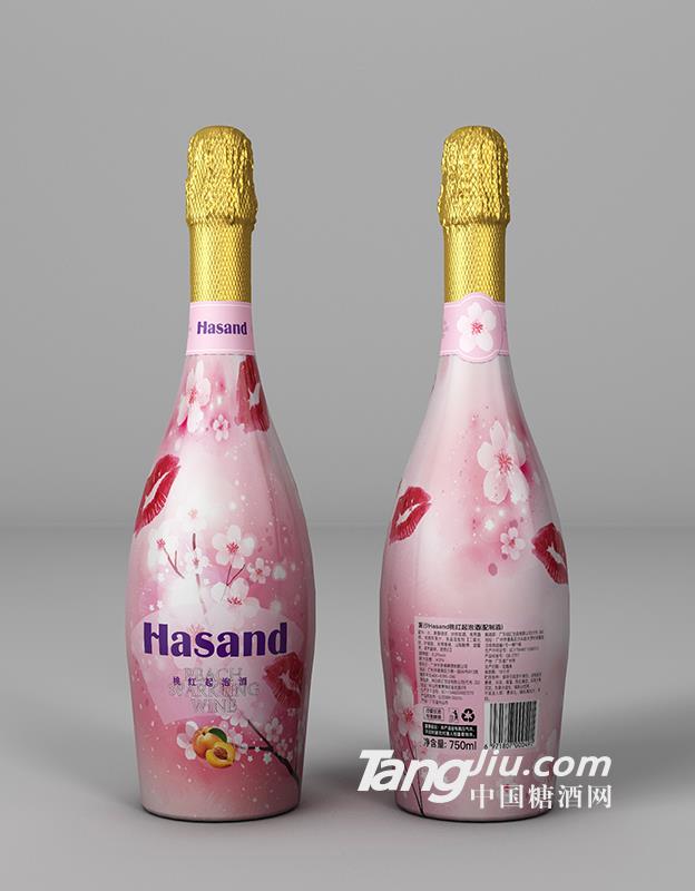 喜沙桃紅起泡酒(配制酒)750ml