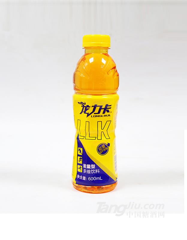 龍力卡能量型多維飲料黃標600ml