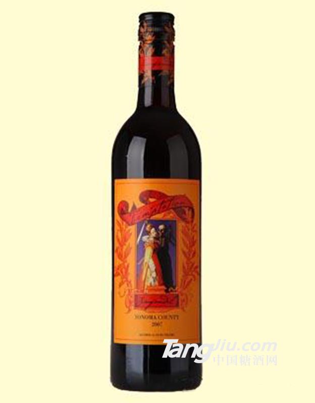 仙粉黛紅葡萄酒(誘惑型)