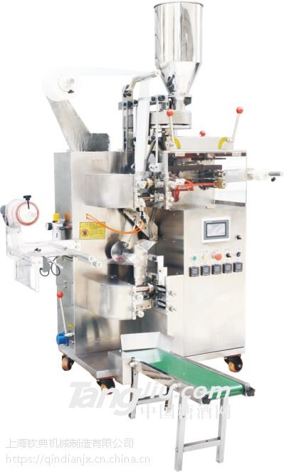 袋泡茶內(nèi)外袋掛線(xiàn)掛標(biāo)包裝機(jī)