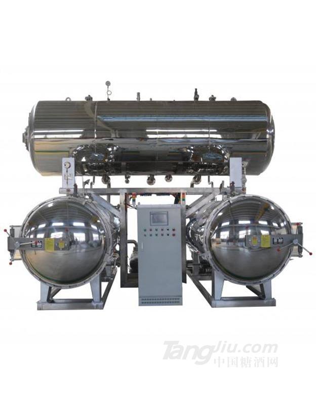 三鍋并聯水浴式設備通用設備