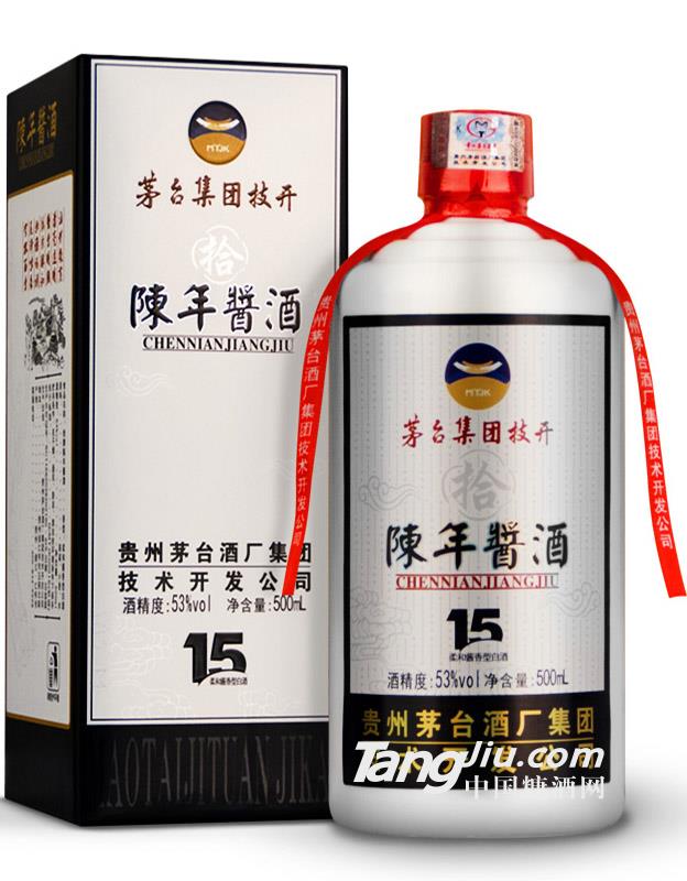 53°茅臺技開陳年醬酒15年(小盒裝)500ml
