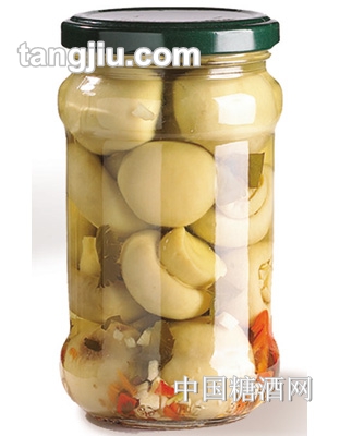 紫山調味蘑菇罐頭