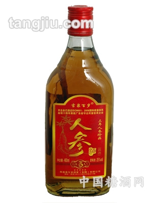 人參酒(有參)480ML